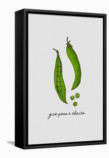 Give Peas a Chance-Orara Studio-Framed Premier Image Canvas