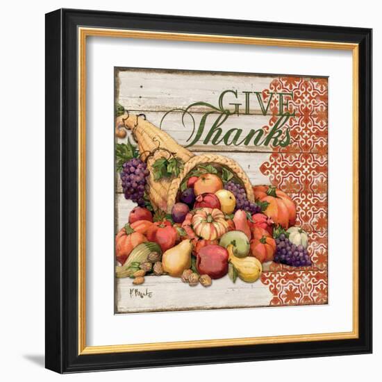 Give Thanks I-Paul Brent-Framed Art Print