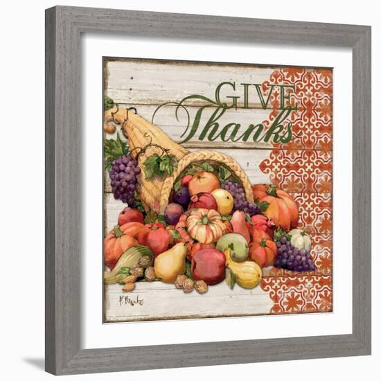 Give Thanks I-Paul Brent-Framed Art Print