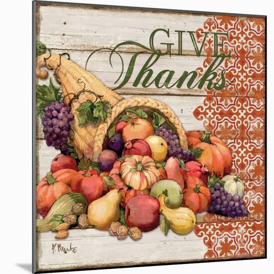 Give Thanks I-Paul Brent-Mounted Art Print