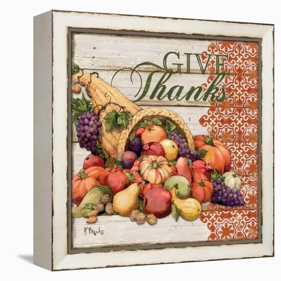 Give Thanks I-Paul Brent-Framed Stretched Canvas