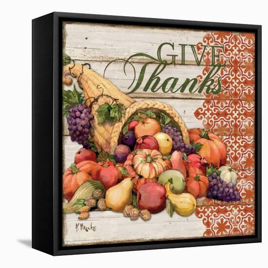 Give Thanks I-Paul Brent-Framed Stretched Canvas