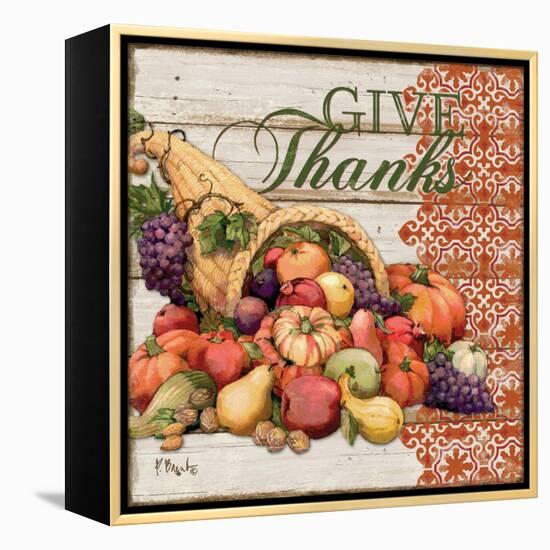 Give Thanks I-Paul Brent-Framed Stretched Canvas