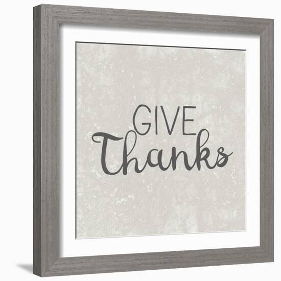 Give Thanks-Lottie Fontaine-Framed Giclee Print