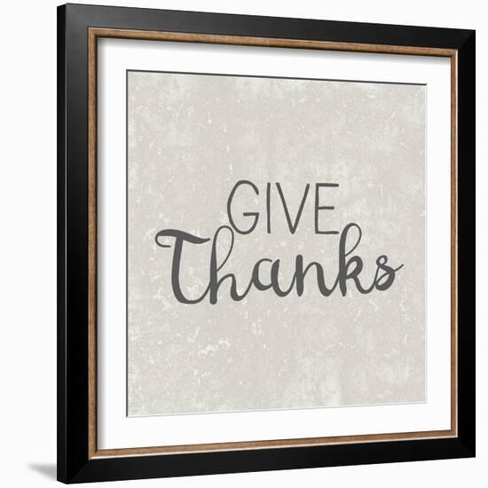 Give Thanks-Lottie Fontaine-Framed Giclee Print