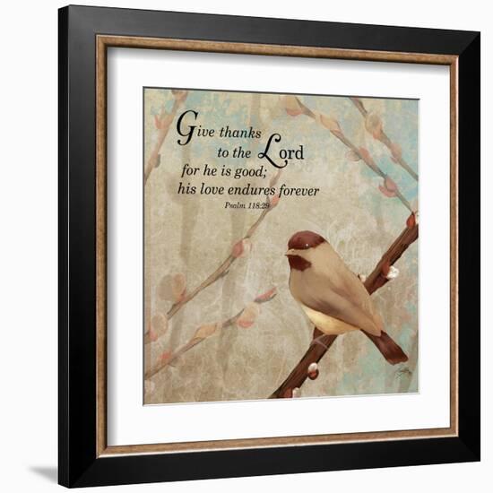 Give Thanks-Elizabeth Medley-Framed Art Print