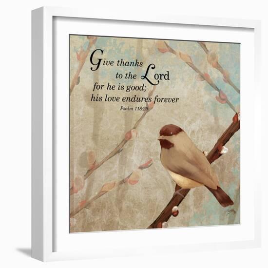 Give Thanks-Elizabeth Medley-Framed Art Print