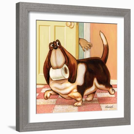 Give That Back-Kourosh-Framed Premium Giclee Print