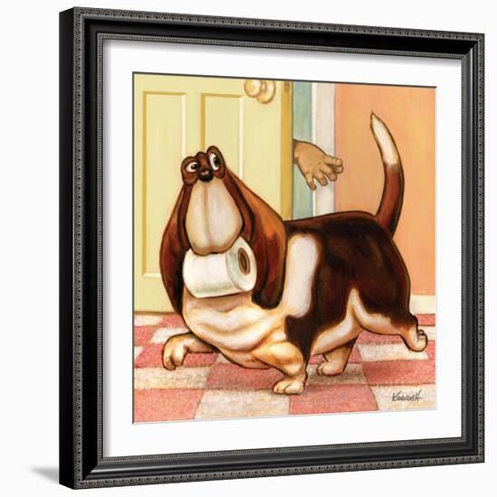 Give That Back-Kourosh-Framed Premium Giclee Print