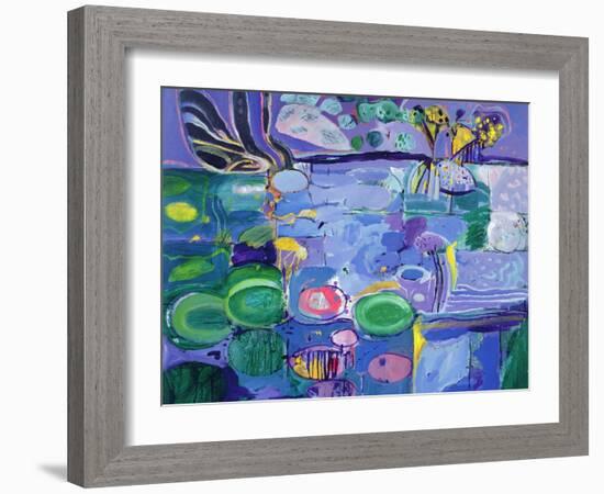 Giverny, 1990-92-Derek Balmer-Framed Giclee Print