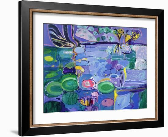 Giverny, 1990-92-Derek Balmer-Framed Giclee Print