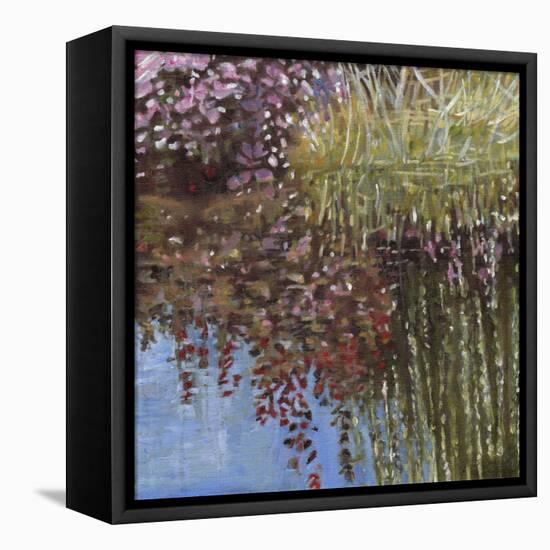 Giverny I, 2014,-Helen White-Framed Premier Image Canvas