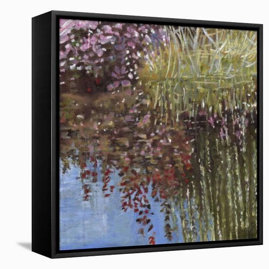 Giverny I, 2014-Helen White-Framed Premier Image Canvas