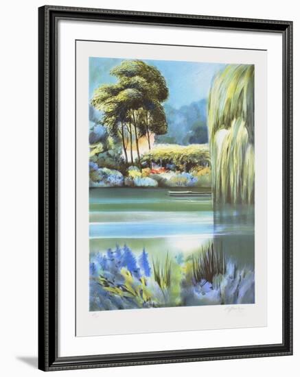 Giverny, le grand saule pleureur-Rolf Rafflewski-Framed Limited Edition