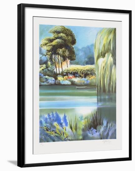 Giverny, le grand saule pleureur-Rolf Rafflewski-Framed Limited Edition