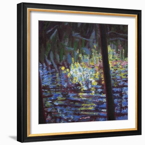 Giverny V, 2014-Helen White-Framed Giclee Print