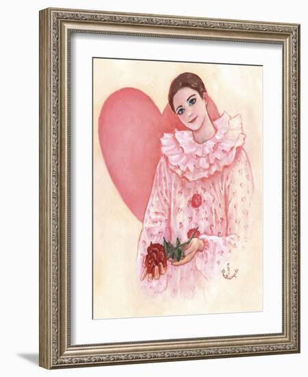 Giving Rose-Judy Mastrangelo-Framed Giclee Print