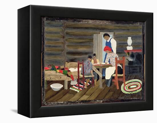 Giving Thanks, C.1942 (Oil on Panel)-Horace Pippin-Framed Premier Image Canvas