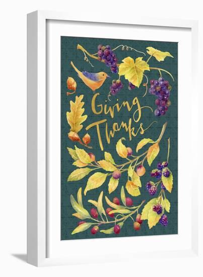 Giving Thanks Fruit-Yachal Design-Framed Premium Giclee Print