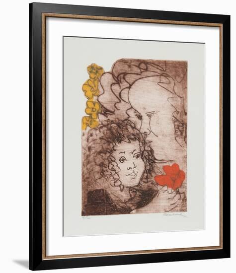 Giving the Flower-Irwin Rosenhouse-Framed Limited Edition