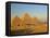 Giza Pyramid, Giza Plateau, Old Kingdom, Egypt-Kenneth Garrett-Framed Premier Image Canvas