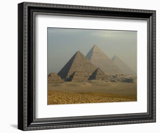 Giza Pyramids Complex, Egypt-Claudia Adams-Framed Photographic Print