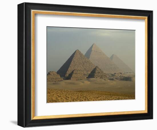 Giza Pyramids Complex, Egypt-Claudia Adams-Framed Photographic Print