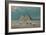 Giza Pyramids-null-Framed Art Print