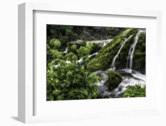 Gjaarfoss waterfall, Thjorsardalur Valley, Iceland. Fresh drinking water.-Panoramic Images-Framed Photographic Print