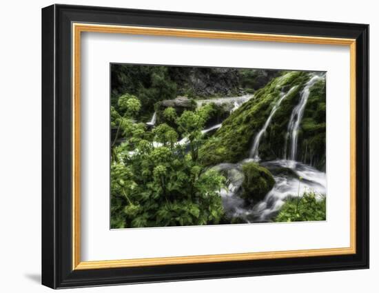 Gjaarfoss waterfall, Thjorsardalur Valley, Iceland. Fresh drinking water.-Panoramic Images-Framed Photographic Print