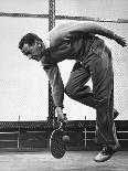 Multiple Exposure of New York University Fencing Champion Arthur Tauber Parrying with Sol Gorlin-Gjon Mili-Photographic Print