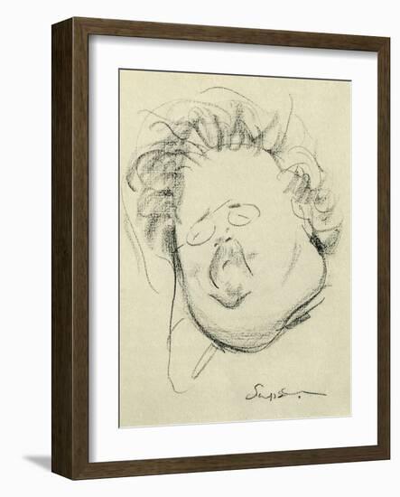 GK Chesterton-Joseph Simpson-Framed Giclee Print