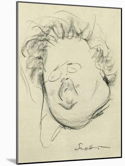 GK Chesterton-Joseph Simpson-Mounted Giclee Print