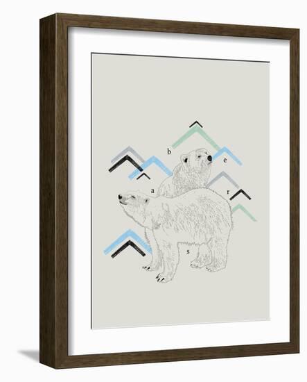 Glace - Polar-Myriam Tebbakha-Framed Giclee Print