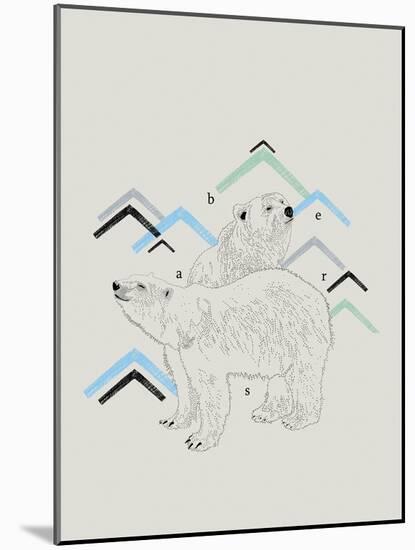 Glace - Polar-Myriam Tebbakha-Mounted Giclee Print