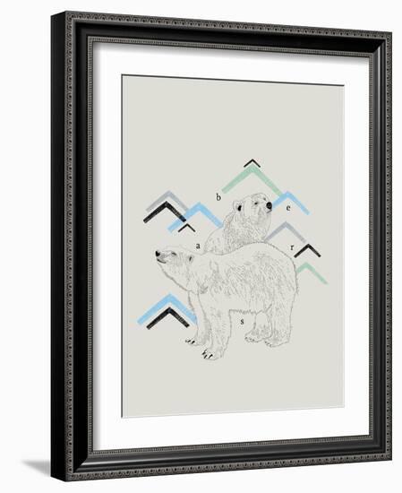 Glace - Polar-Myriam Tebbakha-Framed Giclee Print