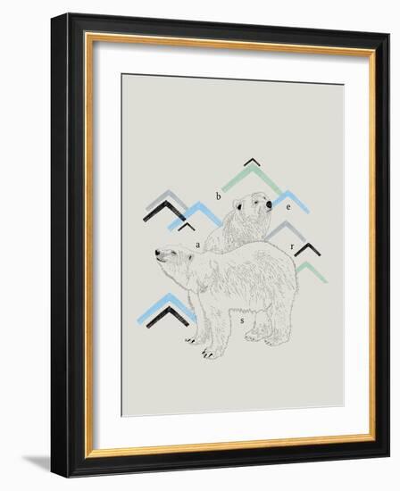 Glace - Polar-Myriam Tebbakha-Framed Giclee Print