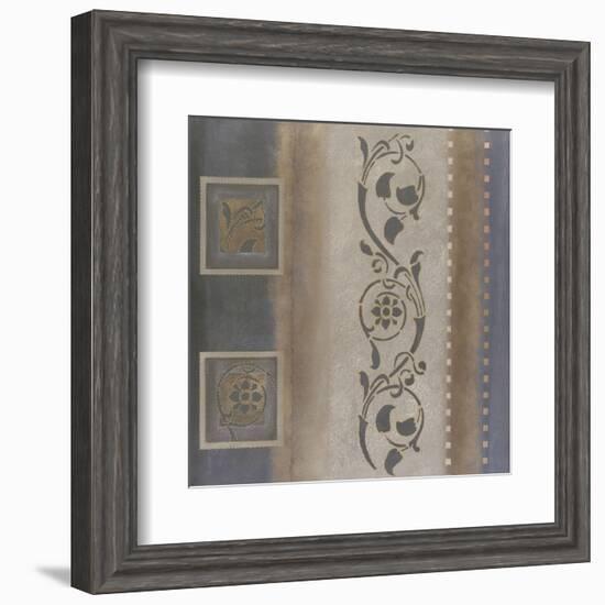 Glacial Brocade-Verbeek & Van Den Broek-Framed Art Print