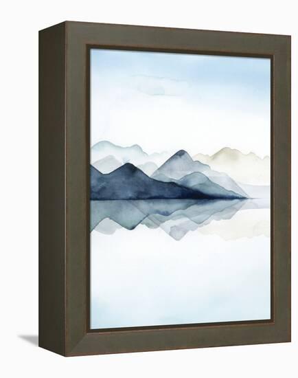 Glacial I-Grace Popp-Framed Stretched Canvas