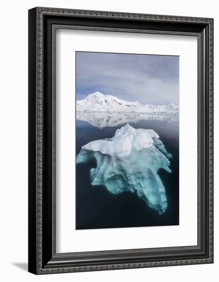 Glacial Ice Floating in the Neumayer Channel Near Wiencke Island, Antarctica, Polar Regions-Michael Nolan-Framed Photographic Print