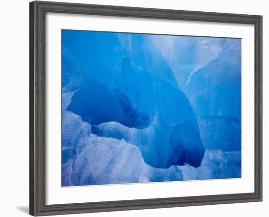 Glacial Iceberg in Lilliehook Fjord in Svalbard-Paul Souders-Framed Photographic Print