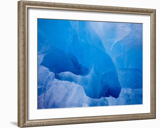 Glacial Iceberg in Lilliehook Fjord in Svalbard-Paul Souders-Framed Photographic Print