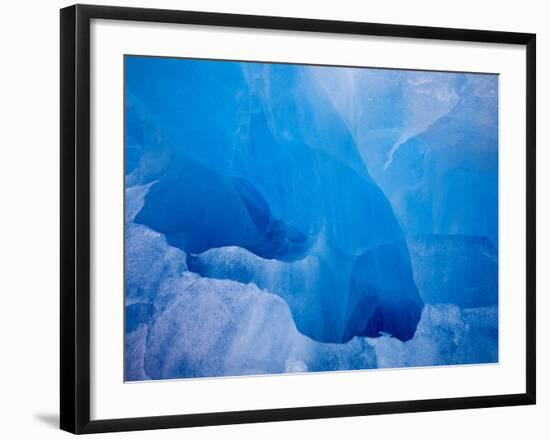 Glacial Iceberg in Lilliehook Fjord in Svalbard-Paul Souders-Framed Photographic Print