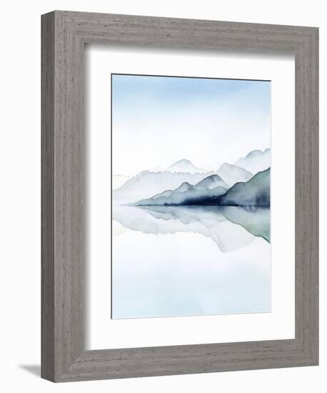 Glacial II-Grace Popp-Framed Art Print