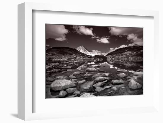 Glacial Lake And Rocks At National Park Pirin, Bulgaria-buso23-Framed Photographic Print