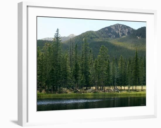 Glacial Lake in the Pecos Wilderness, Sangre De Cristo Mountains, New Mexico-null-Framed Photographic Print