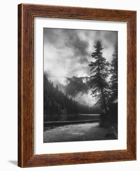 Glacier 01-Gordon Semmens-Framed Photographic Print