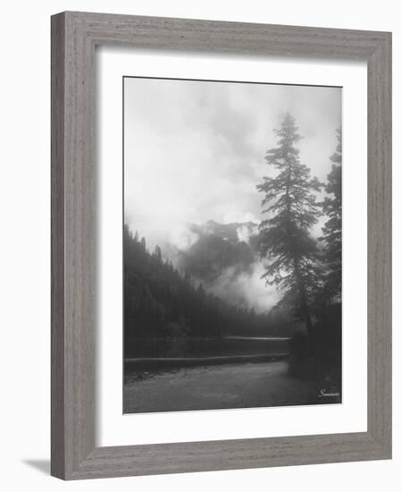 Glacier 2-Gordon Semmens-Framed Photographic Print