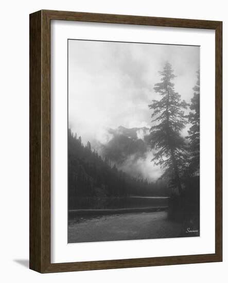 Glacier 2-Gordon Semmens-Framed Photographic Print