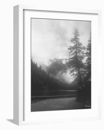 Glacier 2-Gordon Semmens-Framed Photographic Print